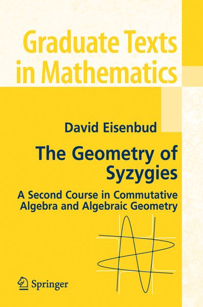 Produktbild: The Geometry of Syzygies