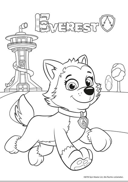 Produktbild: PAW Patrol Kindergartenheft: Mein liebster Malblock
