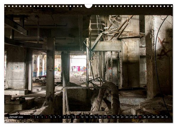 Produktbild: Industrie-Kultur 2026 (Wandkalender 2026 DIN A3 quer), CALVENDO Monatskalender