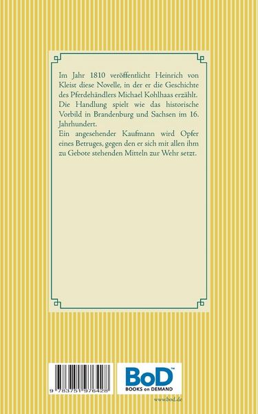 Produktbild: Michael Kohlhaas