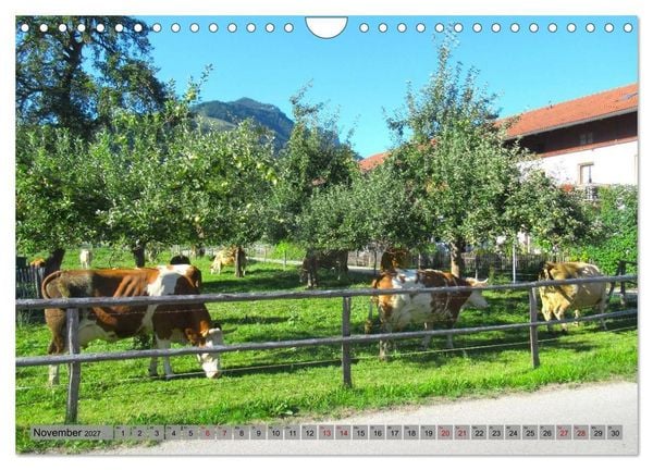 Produktbild: Im Achental - Erholung in den Chiemgauer Alpen (Wandkalender 2027 DIN A4 quer), CALVENDO Monatskalender