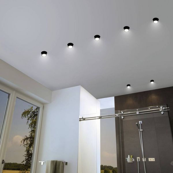 Produktbild: Paulmann 93383 LED-Einbauleuchte 19.5W Schwarz, Eisen