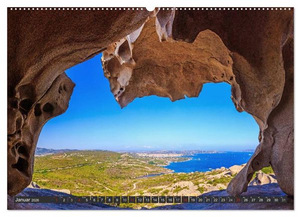 Produktbild: Sardinien - Traumstr&auml;nde am Mittelmeer (Wandkalender 2026 DIN A2 quer), CALVENDO Monatskalender