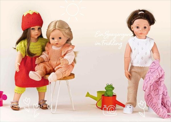 Produktbild: Niedliche Puppenkleidung stricken