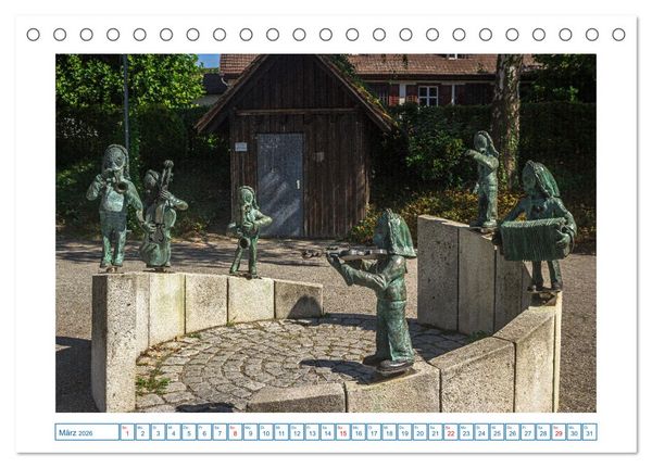 Produktbild: Allensbach am Bodensee (Tischkalender 2026 DIN A5 quer), CALVENDO Monatskalender