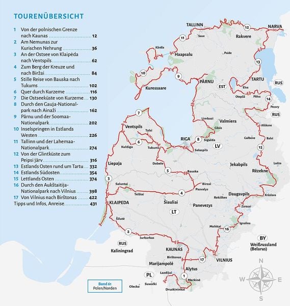 Produktbild: Entdeckertouren mit dem Wohnmobil Baltikum