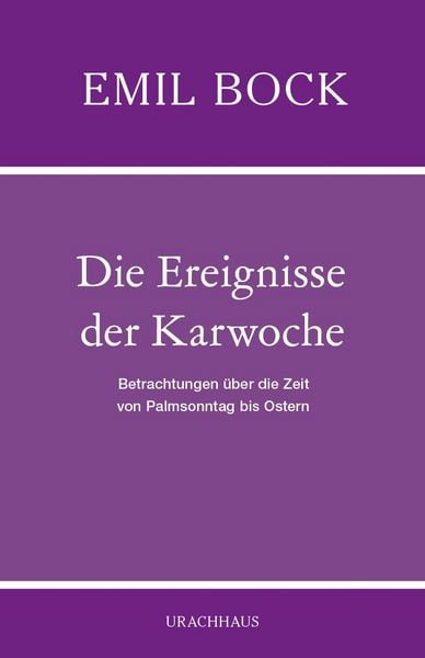 Produktbild: Die Ereignisse der Karwoche