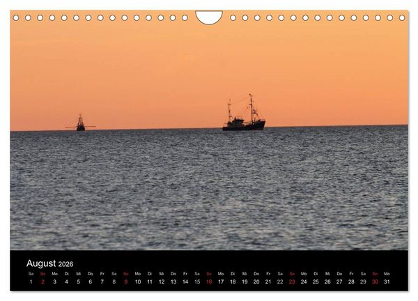 Produktbild: Sylt 2026 (Wandkalender 2026 DIN A4 quer), CALVENDO Monatskalender