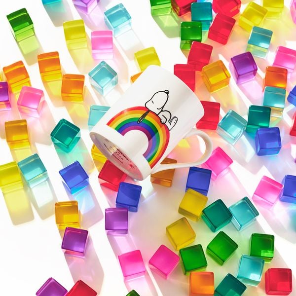 Snoopy Tasse „Rainbow"