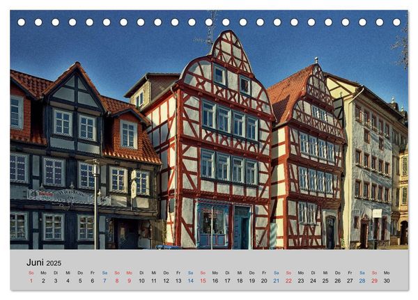 Bad Hersfeld Inside (Tischkalender 2025 DIN A5 quer), CALVENDO Monatskalender