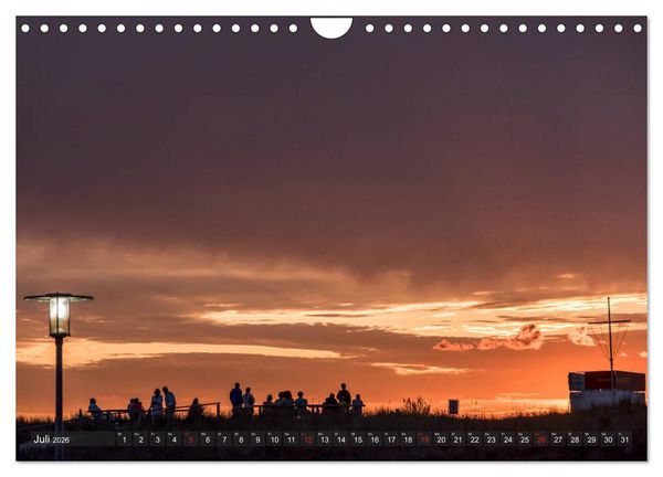 Produktbild: Ahrenshoop - Stimmungsbilder eines K&uuml;nstlerortes (Wandkalender 2026 DIN A4 quer), CALVENDO Monatskalender
