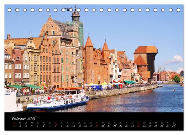 Produktbild: Kreuzfahrt zu den Metropolen der Ostsee - Conrad Stein Verlag (Tischkalender 2026 DIN A5 quer), CALVENDO Monatskalender
