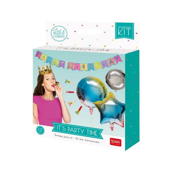 Produktbild: Legami Set f&uuml;r Geburtstagsparty - It's Party Time