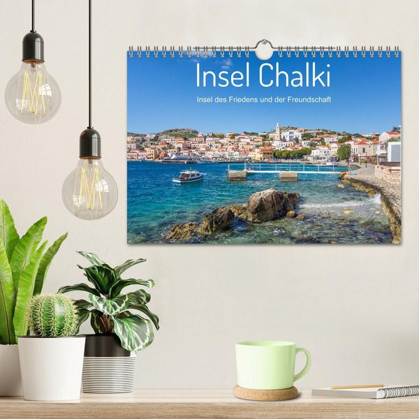 Produktbild: Insel Chalki (Wandkalender 2027 DIN A4 quer), CALVENDO Monatskalender