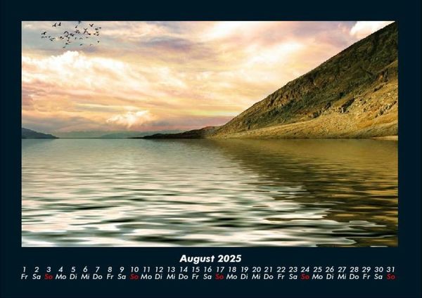 Produktbild: Naturlandschaften 2025 Fotokalender DIN A4