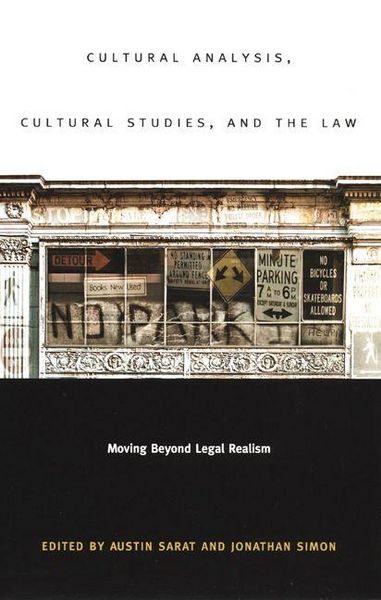 Produktbild: Cultural Analysis, Cultural Studies, and the Law