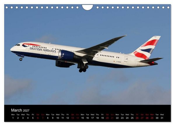 Produktbild: 787 - The Dream Liner (Wall Calendar 2027 DIN A4 landscape), CALVENDO 12 Month Wall Calendar
