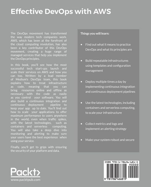 Produktbild: Effective DevOps with AWS