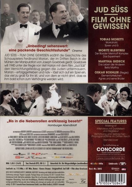 Produktbild: Jud S&uuml;&szlig; - Film ohne Gewissen