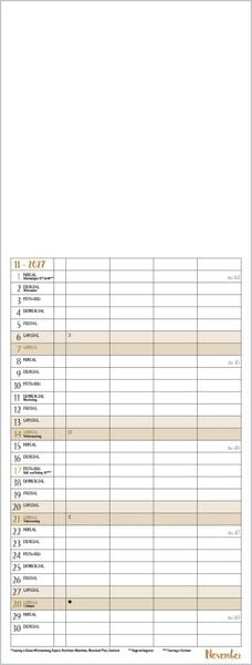 Produktbild: Foto-Malen-Basteln Familientimer gold 2027