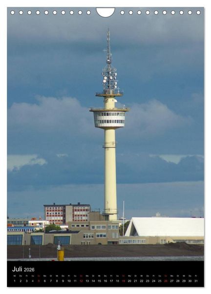 Produktbild: Bremerhaven an der Nordsee (Wandkalender 2026 DIN A4 hoch), CALVENDO Monatskalender