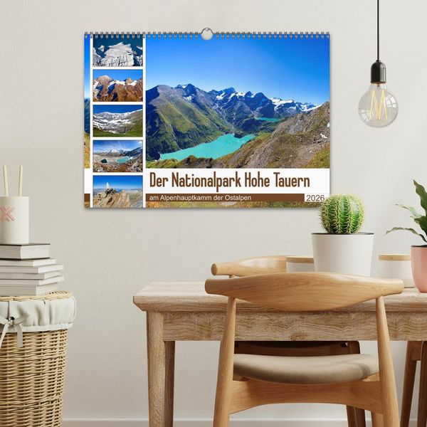 Produktbild: Der Nationalpark Hohe Tauern (Wandkalender 2026 DIN A3 quer), CALVENDO Monatskalender
