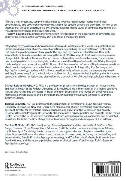 Produktbild: Integrating Psychotherapy and Psychopharmacology