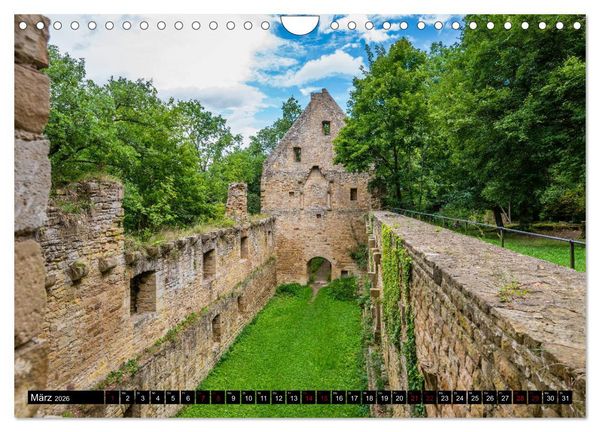 Produktbild: Hildegard von Bingen - Stationen (Wandkalender 2026 DIN A4 quer), CALVENDO Monatskalender