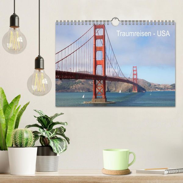 Produktbild: Traumreisen USA (Wandkalender 2026 DIN A4 quer), CALVENDO Monatskalender