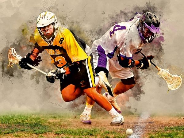 Produktbild: CALVENDO Puzzle Lacrosse | 1000 Teile Lege-Gr&ouml;&szlig;e 64 &times; 48 cm Foto-Puzzle f&uuml;r gl&uuml;ckliche Stunden