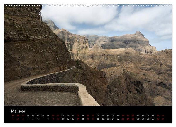 Produktbild: Santo Antao, Perle der Kapverden (hochwertiger Premium Wandkalender 2026 DIN A2 quer), Kunstdruck in Hochglanz