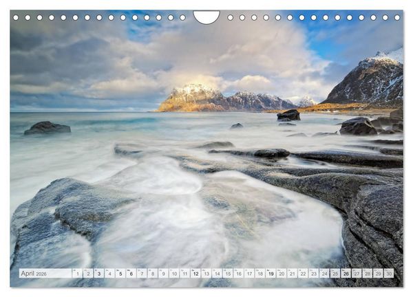Produktbild: Traumziel Lofoten (Wandkalender 2026 DIN A4 quer), CALVENDO Monatskalender