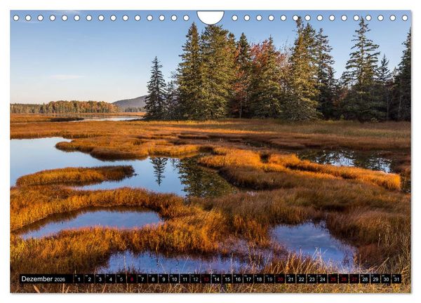 Produktbild: NEUENGLAND - Eine Reise durch den Nordosten der USA (Wandkalender 2026 DIN A4 quer), CALVENDO Monatskalender