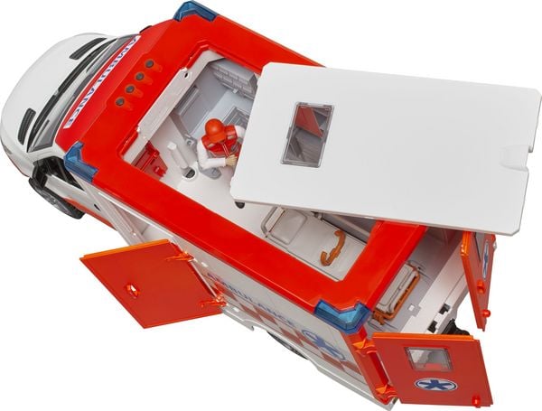 Produktbild: bruder 02676 MB Sprinter Ambulanz mit L+S Modul und Fahrer