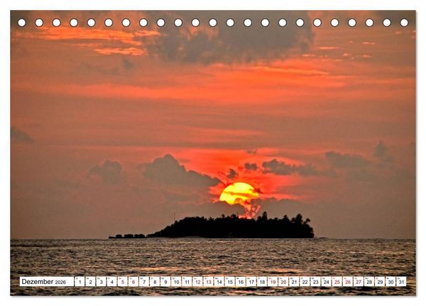 Produktbild: Rarotonga - Trauminsel im S&uuml;dpazifik. (Tischkalender 2026 DIN A5 quer), CALVENDO Monatskalender