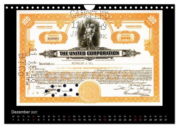 Produktbild: Vergangene Werte (Wandkalender 2027 DIN A4 quer), CALVENDO Monatskalender