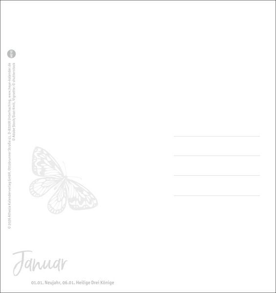 Produktbild: Stille Momente Postkartenkalender 2027
