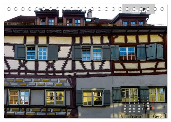 Produktbild: Impressionen aus Wangen im Allg&auml;u (Tischkalender 2026 DIN A5 quer), CALVENDO Monatskalender