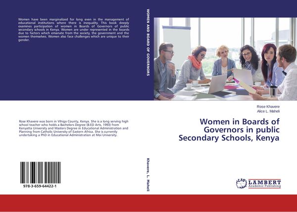 Produktbild: Women in Boards of Governors in public Secondary Schools, Kenya