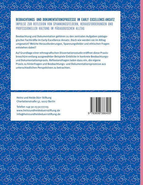 Produktbild: Beobachtungs- und Dokumentationsprozesse im Early Excellence-Ansatz