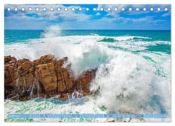 Produktbild: Sardinien Insel mit Meerblick (Tischkalender 2027 DIN A5 quer), CALVENDO Monatskalender