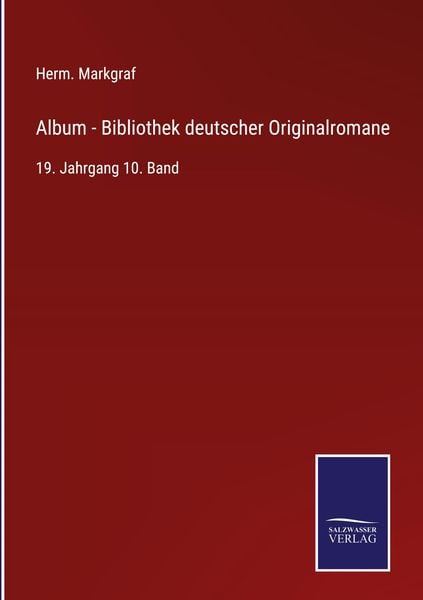Produktbild: Album - Bibliothek deutscher Originalromane