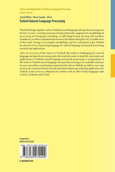 Produktbild: Turkish Natural Language Processing