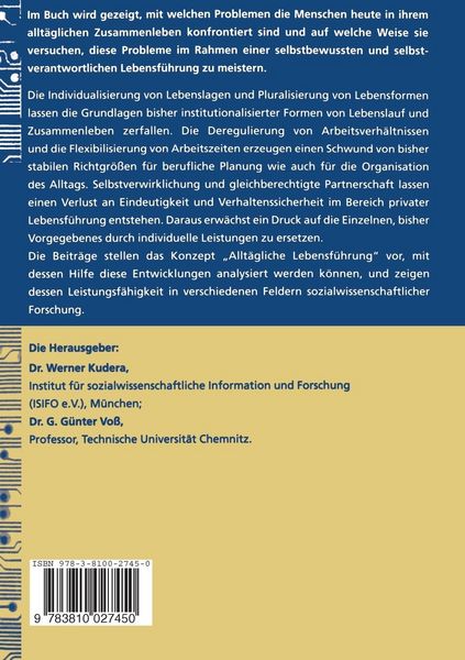 Produktbild: Lebensf&uuml;hrung und Gesellschaft