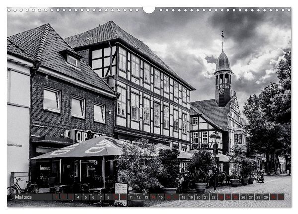 Produktbild: Ein Blick auf Nienburg an der Weser (Wandkalender 2026 DIN A3 quer), CALVENDO Monatskalender