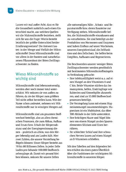 Produktbild: Die gesunde Mikron&auml;hrstoff-K&uuml;che