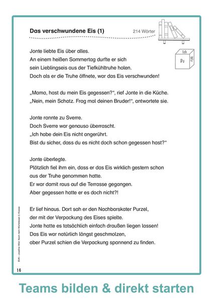 Produktbild: Noch mehr W&uuml;rfellesen 3. Klasse