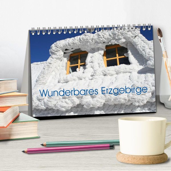 Produktbild: Wunderbares Erzgebirge (Tischkalender 2026 DIN A5 quer), CALVENDO Monatskalender