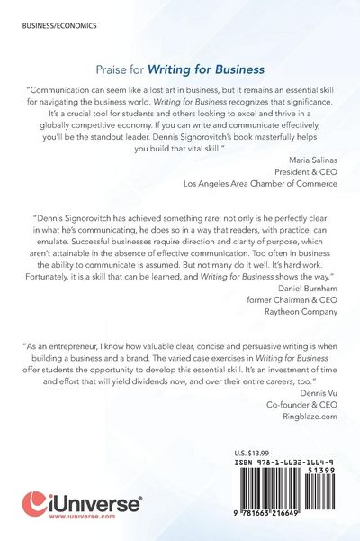 Produktbild: Writing for Business