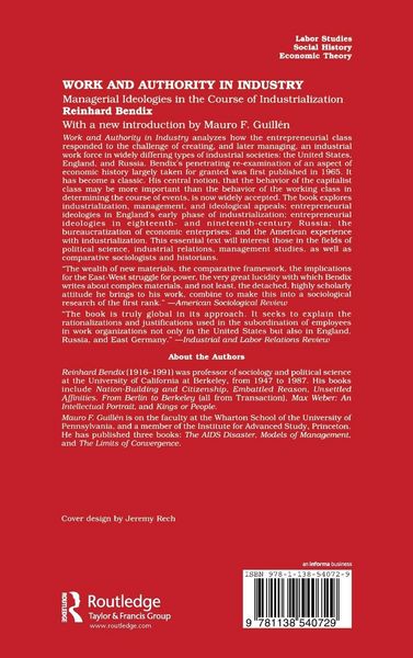 Produktbild: Work and Authority in Industry